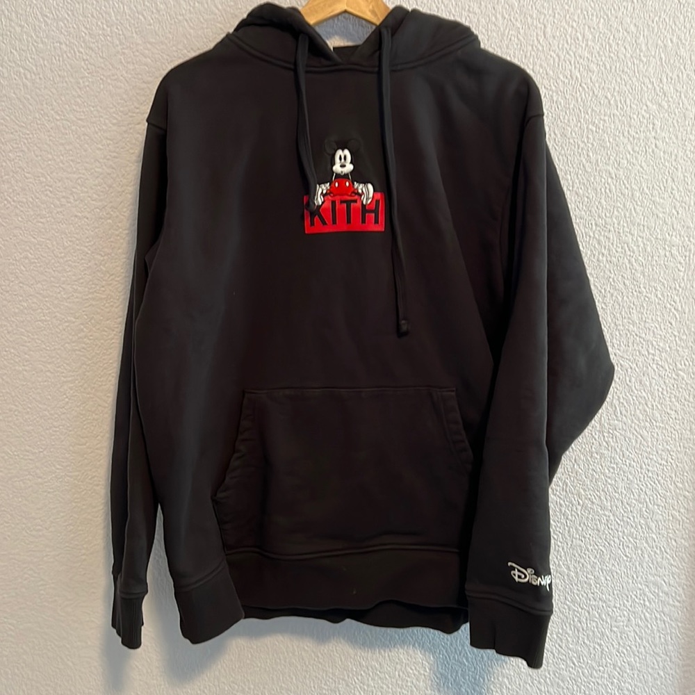 Kith x Disney Sitting Mickey box logo hoodie XL